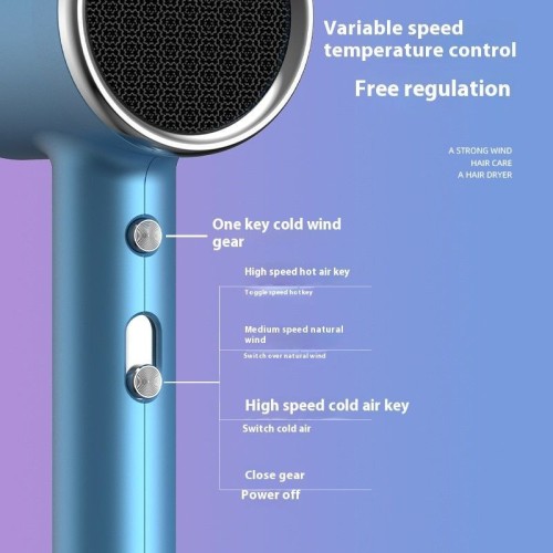 Silent Hair Dryer For Hair Care