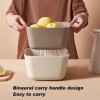 Double Drain Basket